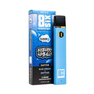 Eighty Six - 2gram Delta 9 Vape Pen - Booberry Gumballs