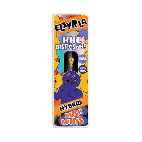 hhc vape pen elxyrala 2ml disposable hhc vape kush mints