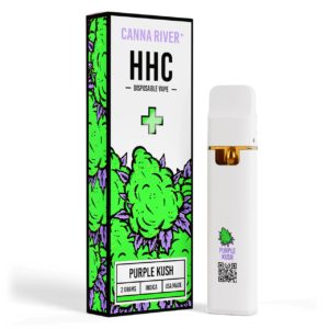 HHC Vape UK - Cannariver 2gram Disposable HHC Vape - Purple Kush