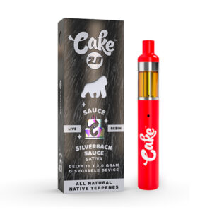 THC Vape Pen 2000mg - Cake Silverback Sauce Pen 2000mg
