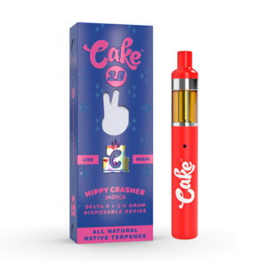 THC Vape Pen - Cake 2000mg THC Vape Pen - Hippy Crasher