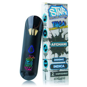 THCA Vape UK​ - STNR 2000mg THCA Vape Pen - Afghani