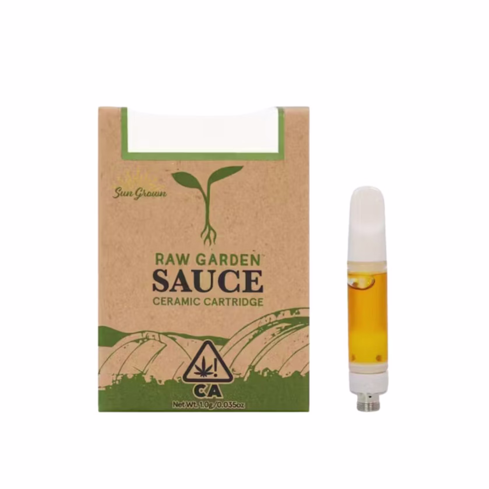 THC Vape Cartridge - Raw Garden Sauce Carts 1g 90%THC