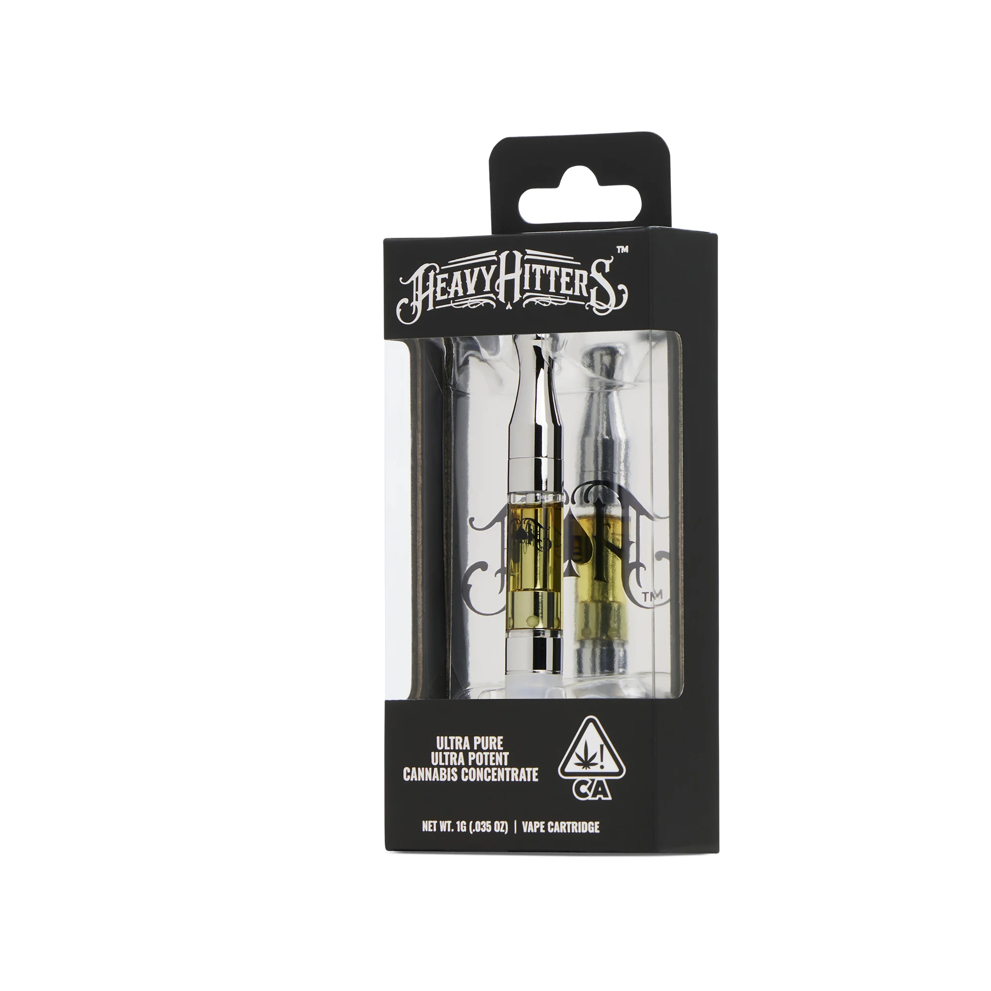 THC Vape Cartridge - Heavy Hitters 1g Carts 90%THC